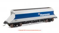 4F-081-105 Dapol P & D JHA Middle Hopper Wagon number 19811 - Hanson Blue & Grey